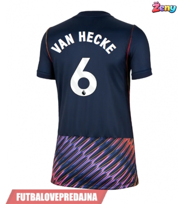 Lacne Ženy Futbalové dres Tottenham Hotspur Jan Paul van Hecke #6 2026-27 Krátky Rukáv - Preč
